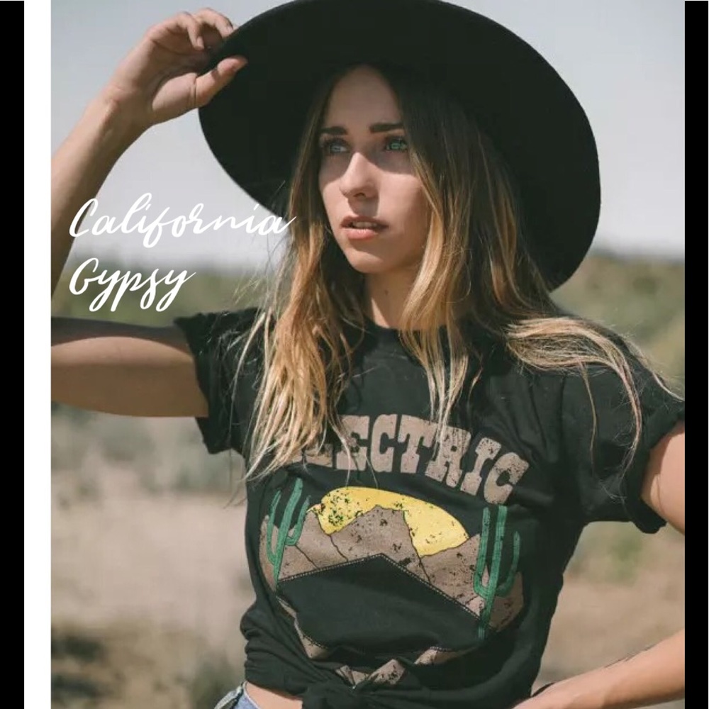 electric west T-shirt Retro - Picture 4 of 8